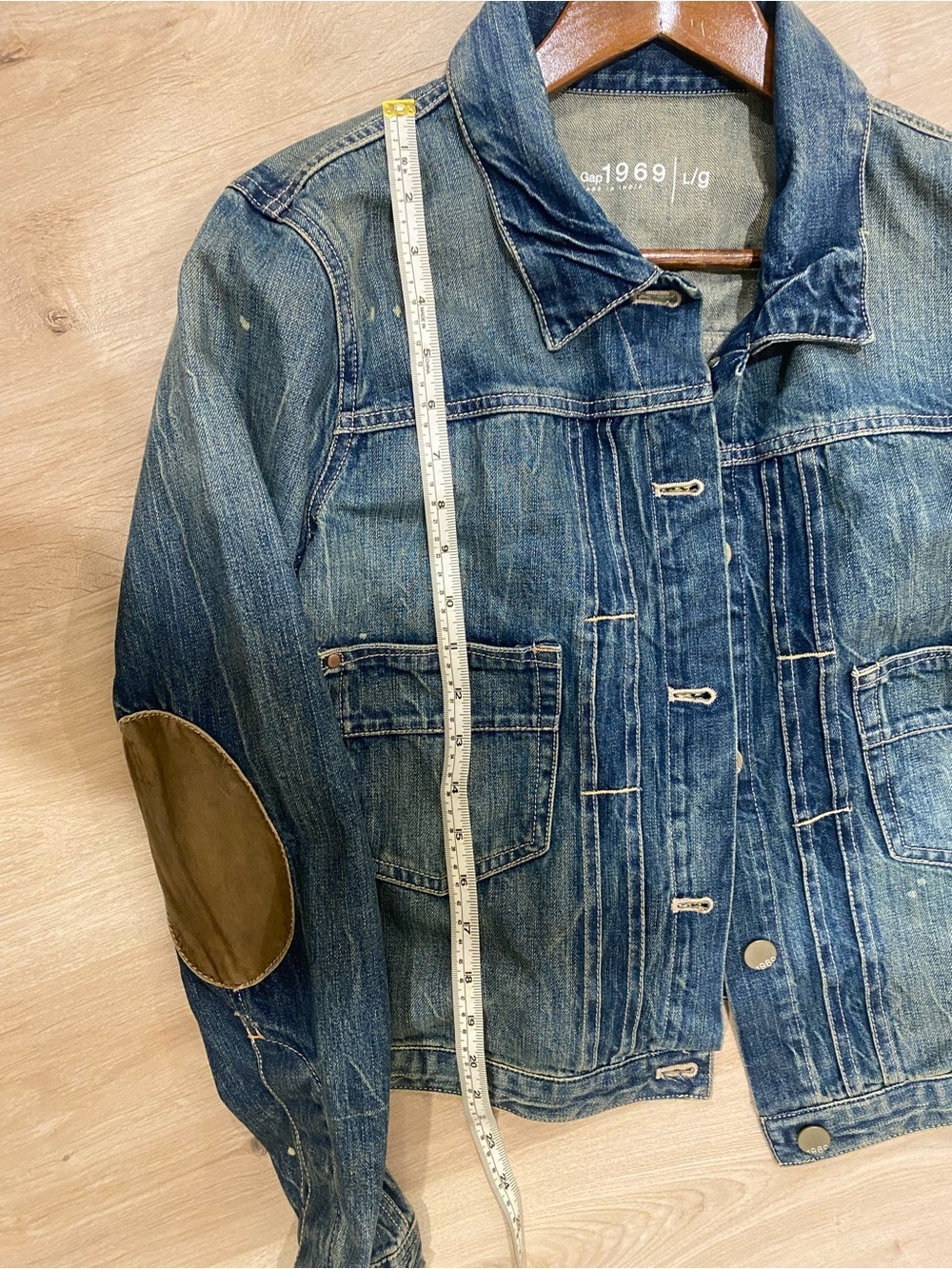 GAP Vintage 1969 Blue Denim Jacket - Picture 5 of 6